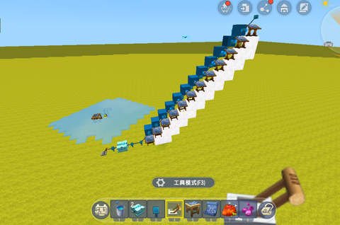 迷你世界怎么做水楼梯[图2]
