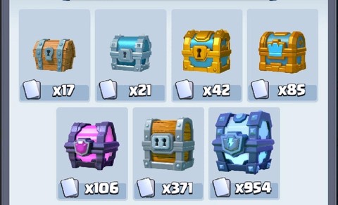 怎么看皇室战争宝箱