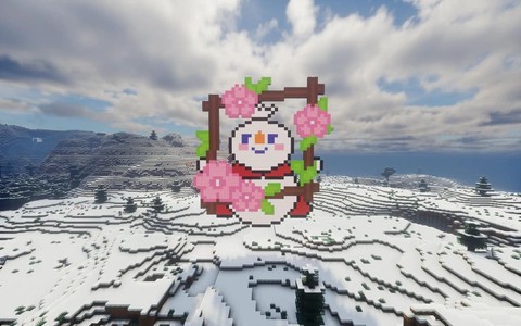 我的世界怎么造雪人怪[图2]