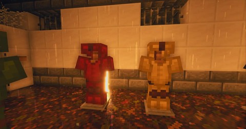 我的世界怎么给皮革套染色