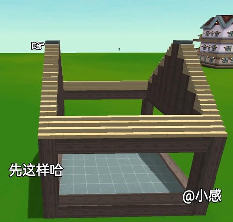 迷你世界怎么造古风楼