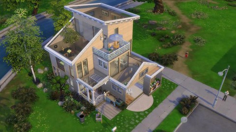 模拟人生4怎么盖楼[图1]