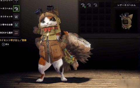 怪物猎人2g什么猫好