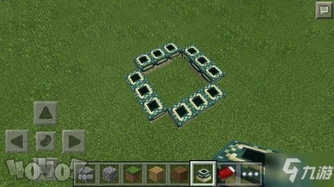 我的世界末地传送门怎么做手机版